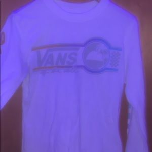 Long sleeve vans xs tee